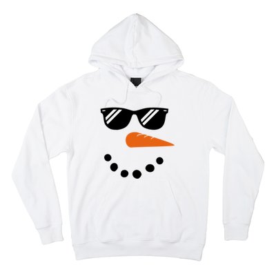 Gangster Snowman Face Hoodie