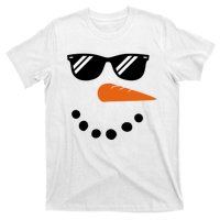 Gangster Snowman Face T-Shirt