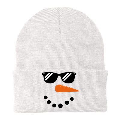 Gangster Snowman Face Knit Cap Winter Beanie