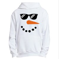 Gangster Snowman Face Urban Pullover Hoodie