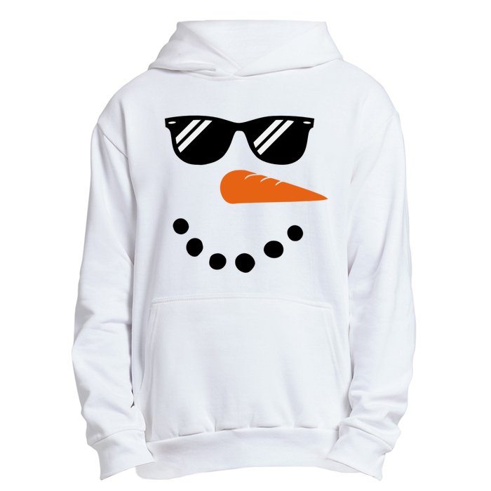 Gangster Snowman Face Urban Pullover Hoodie