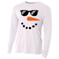 Gangster Snowman Face Cooling Performance Long Sleeve Crew