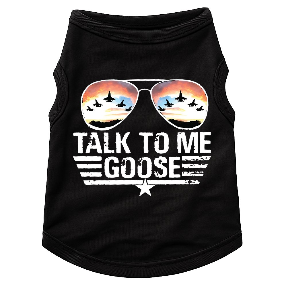 Goose Shirts Fourth Of July Talk To Me Goose Doggie Tank