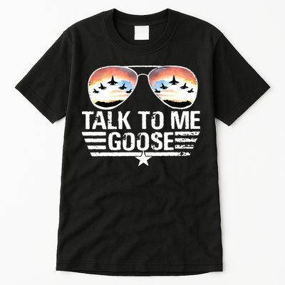 Goose Shirts Fourth Of July Talk To Me Goose Tall T-Shirt