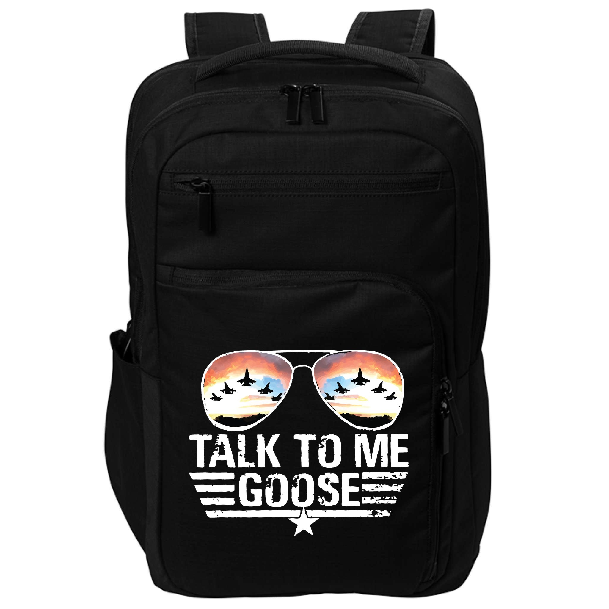 Goose Shirts Fourth Of July Talk To Me Goose Impact Tech Backpack