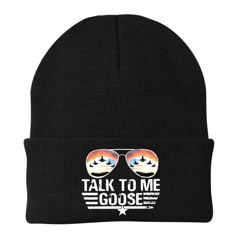 Goose Shirts Fourth Of July Talk To Me Goose Beanie