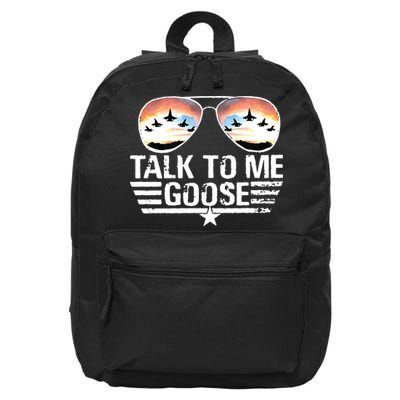 Goose Shirts Fourth Of July Talk To Me Goose 16 in Basic Backpack