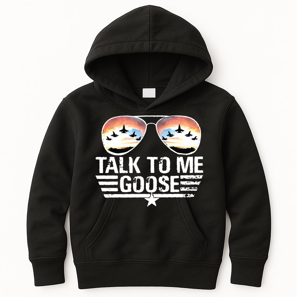 Goose Shirts Fourth Of July Talk To Me Goose Kids Hoodie