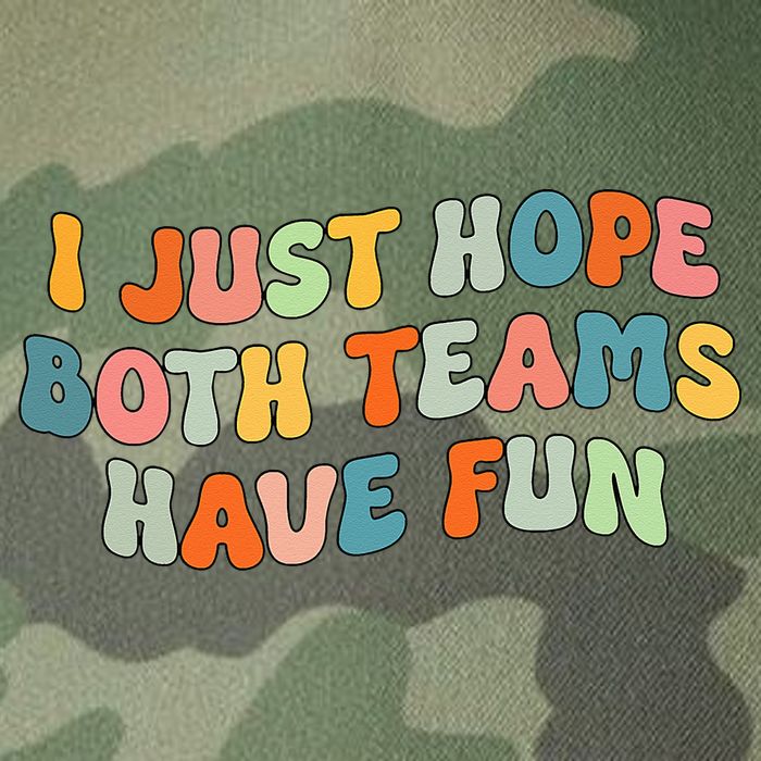 Groovy style Funny Football I Just Hope Both Teams Have Fun Legacy Tie Dye Trucker Hat