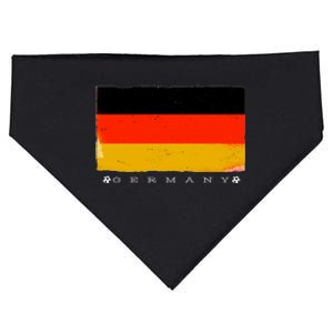 Germany Soccer Flag Logo USA-Made Doggie Bandana