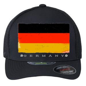 Germany Soccer Flag Logo Flexfit Unipanel Trucker Cap