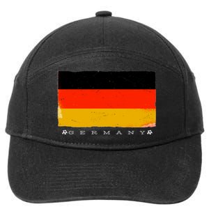 Germany Soccer Flag Logo 7-Panel Snapback Hat