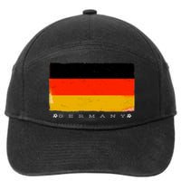 Germany Soccer Flag Logo 7-Panel Snapback Hat