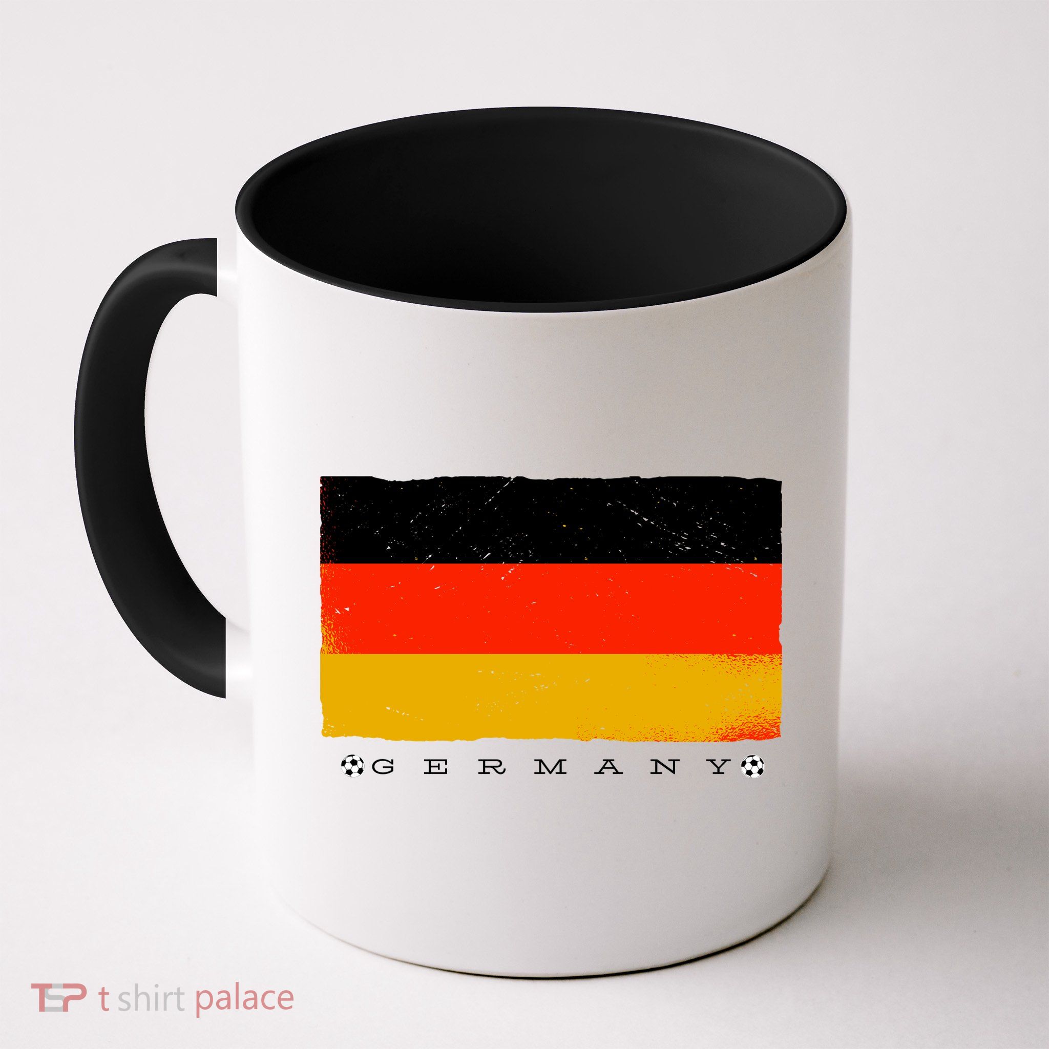 Germany Soccer Flag Logo Mug