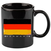 Germany Soccer Flag Logo 11oz C Handle Ceramic Mug