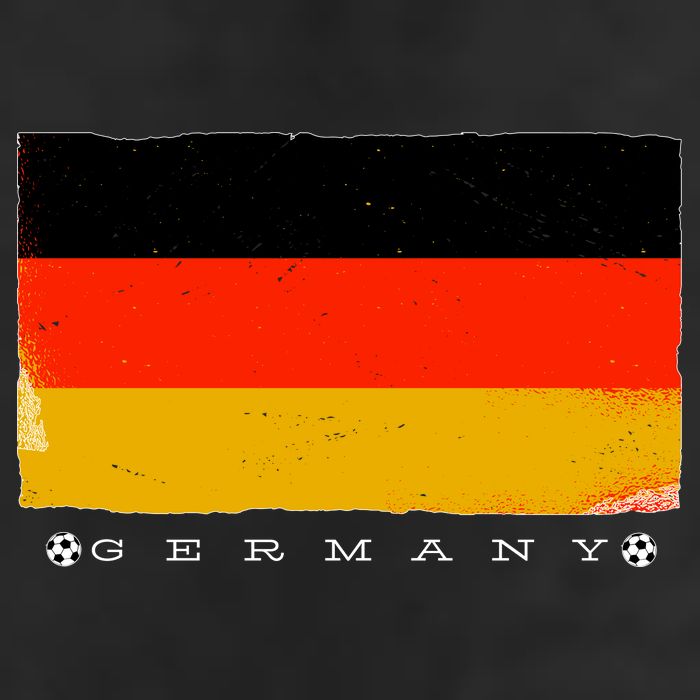 Germany Soccer Flag Logo 11oz C Handle Ceramic Mug