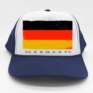 Germany Soccer Flag Logo Trucker Hat