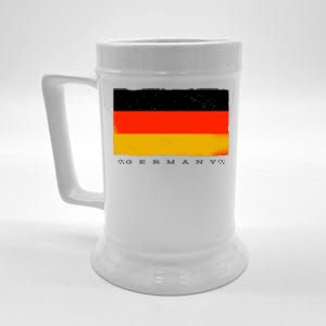 Germany Soccer Flag Logo Beer Stein