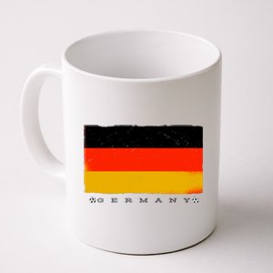 Germany Soccer Flag Logo Coffee Mug