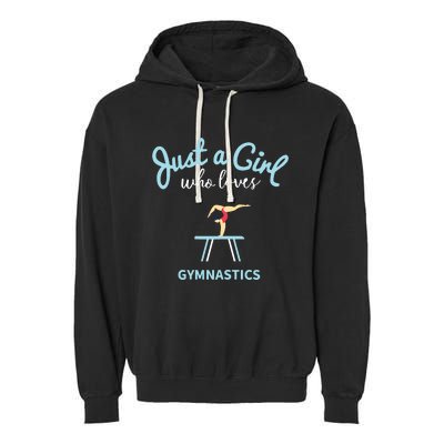 Gymnastic Shirts For Girl Gymnastic Garment-Dyed Fleece Hoodie