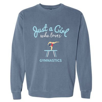 Gymnastic Shirts For Girl Gymnastic Garment-Dyed Sweatshirt