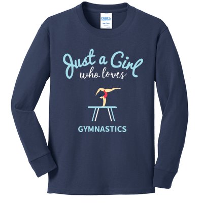 Gymnastic Shirts For Girl Gymnastic Kids Long Sleeve Shirt