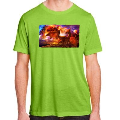 Galaxy Space Fantasy Dragon Adult ChromaSoft Performance T-Shirt