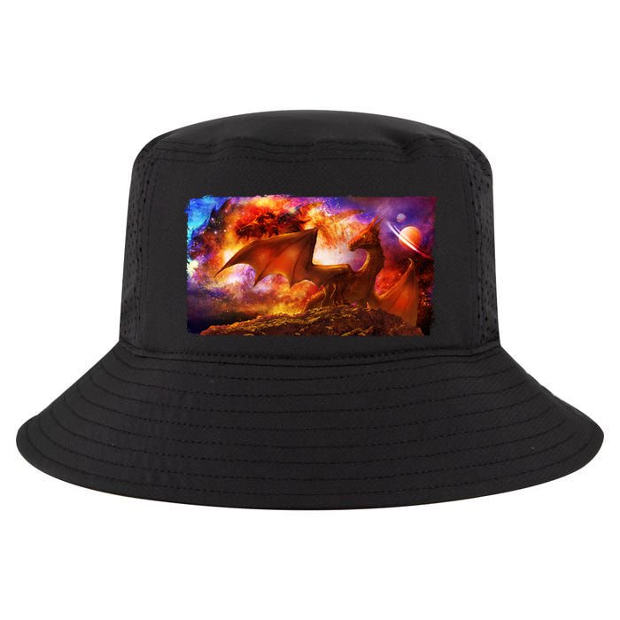 Galaxy Space Fantasy Dragon Cool Comfort Performance Bucket Hat