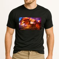 Galaxy Space Fantasy Dragon Cooling Performance Crew T-Shirt