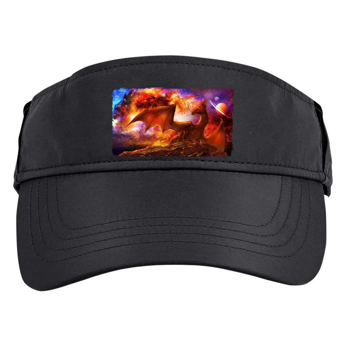 Galaxy Space Fantasy Dragon Adult Drive Performance Visor
