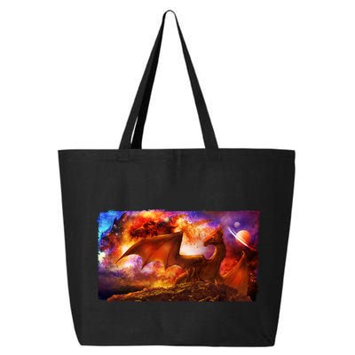 Galaxy Space Fantasy Dragon 25L Jumbo Tote