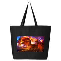 Galaxy Space Fantasy Dragon 25L Jumbo Tote