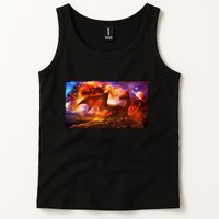 Galaxy Space Fantasy Dragon Tank Top