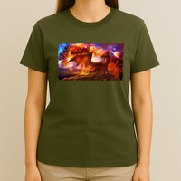 Galaxy Space Fantasy Dragon T-Shirt