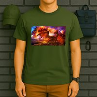 Galaxy Space Fantasy Dragon T-Shirt