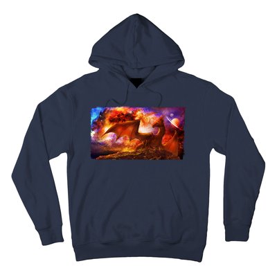 Galaxy Space Fantasy Dragon Hoodie