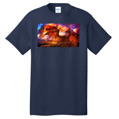 Galaxy Space Fantasy Dragon Tall T-Shirt