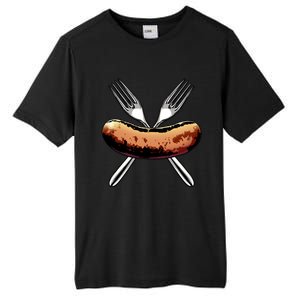 Great Sausage Funny Gift Tasty Sausage Love Tees Foodie Meaningful Gift Tall Fusion ChromaSoft Performance T-Shirt