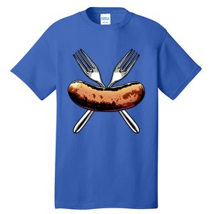 Great Sausage Funny Gift Tasty Sausage Love Tees Foodie Meaningful Gift Tall T-Shirt