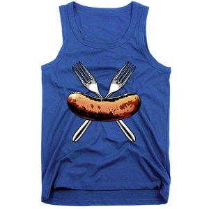 Great Sausage Funny Gift Tasty Sausage Love Tees Foodie Meaningful Gift Tank Top