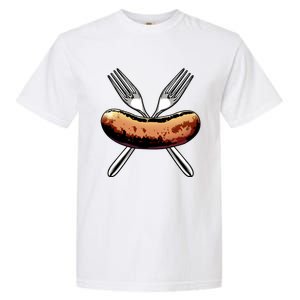 Great Sausage Funny Gift Tasty Sausage Love Tees Foodie Meaningful Gift Garment-Dyed Heavyweight T-Shirt