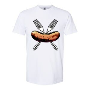 Great Sausage Funny Gift Tasty Sausage Love Tees Foodie Meaningful Gift Softstyle CVC T-Shirt