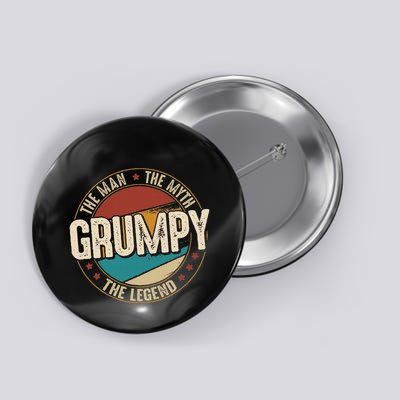 Grumpy Shirts From Grandchildren Grumpy The Myth The Legend Button