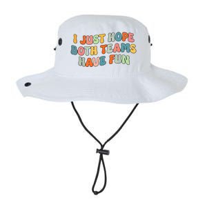 Groovy Style Funny Football I Just Hope Both Teams Have Fun Legacy Cool Fit Booney Bucket Hat