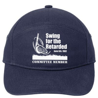 Golf Swing For The Retarded June 6th 1982 Committee Member 7-Panel Snapback Hat