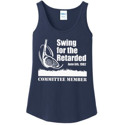 Golf Swing For The Retarded June 6th 1982 Committee Member Ladies Essential Tank