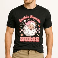 Groovy Santa's Favorite Nurse xmas RN ER ICU  Cooling Performance Crew T-Shirt
