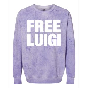 Good Shirts Free Luigi Colorblast Crewneck Sweatshirt