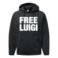 Good Shirts Free Luigi Performance Fleece Hoodie