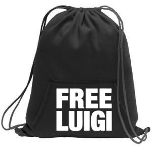 Good Shirts Free Luigi Sweatshirt Cinch Pack Bag